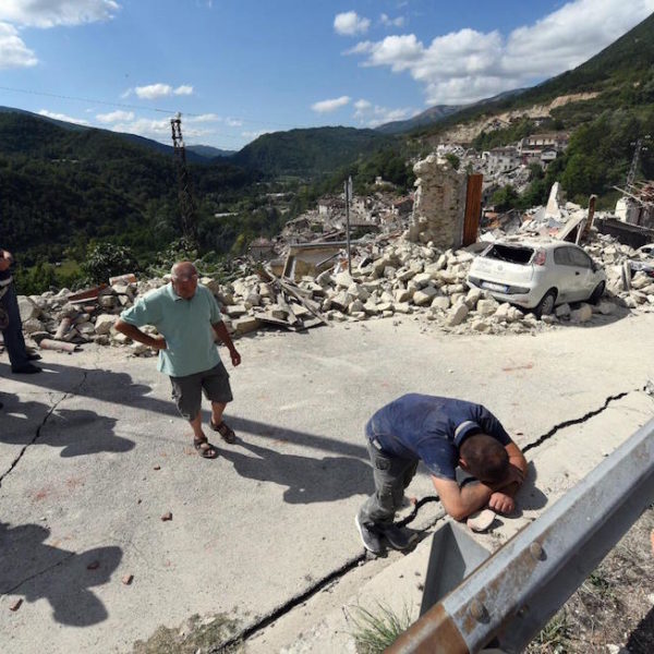 Pescara del Tronto dopo il terremoto